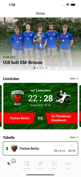 Game screenshot Füchse Berlin Vereins App mod apk