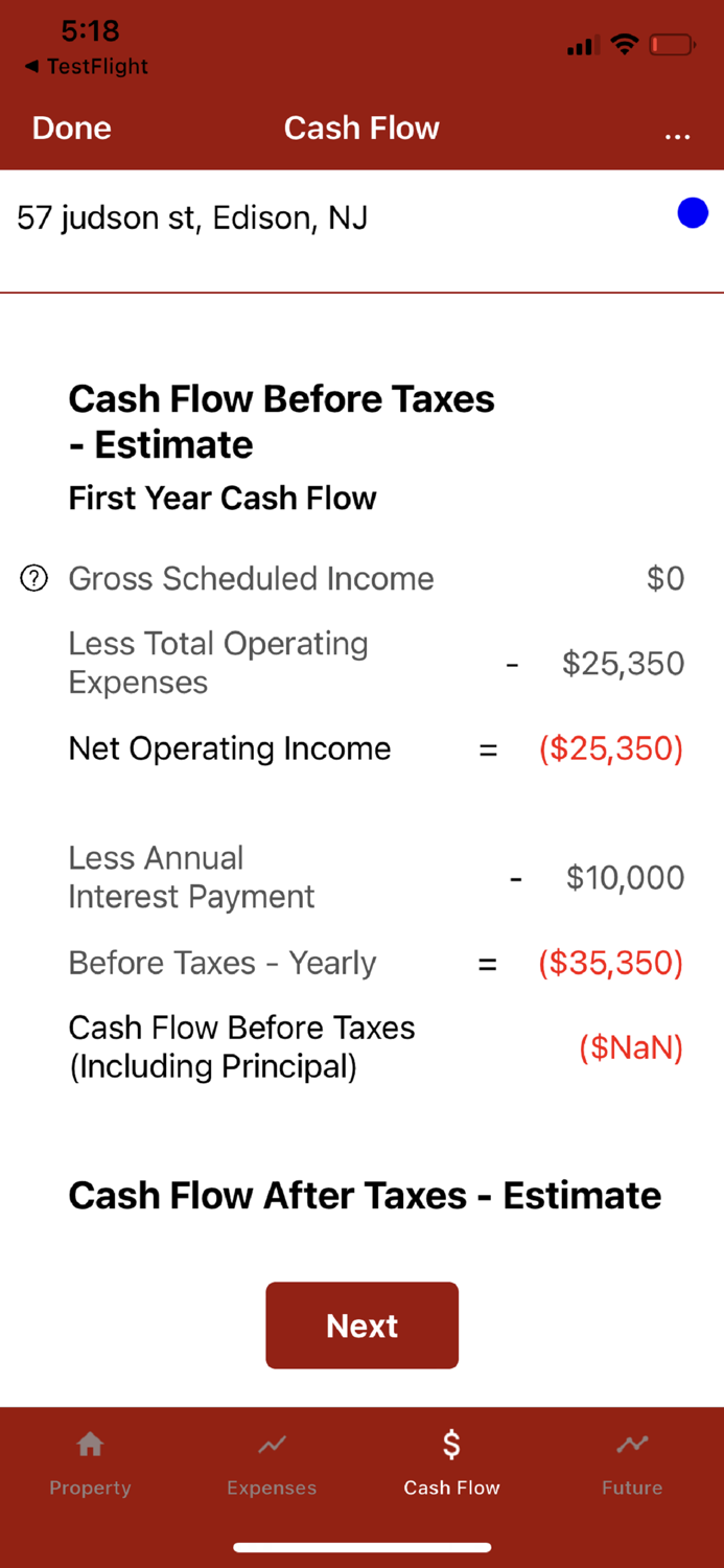 Investment Property Analyzer