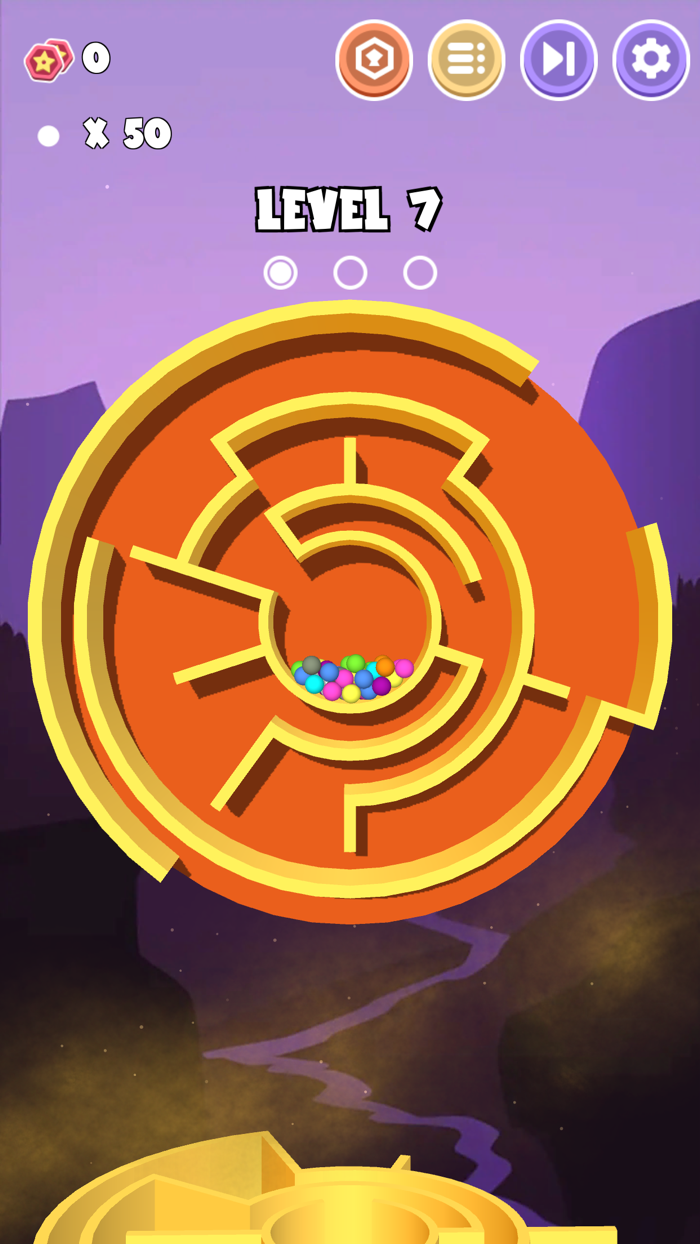 Ball Maze - Puzzle 3D