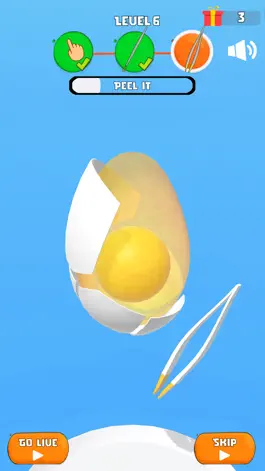 Game screenshot Egg Peeling apk