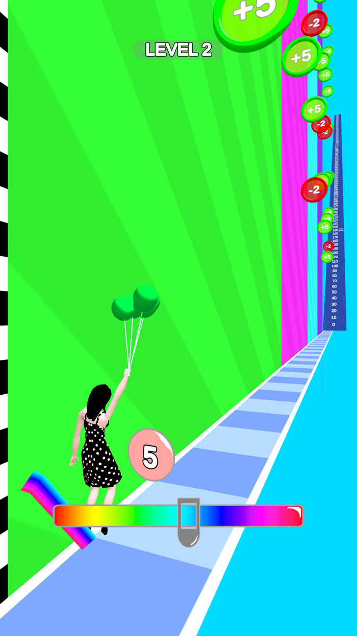 Colorful Balloons 3D