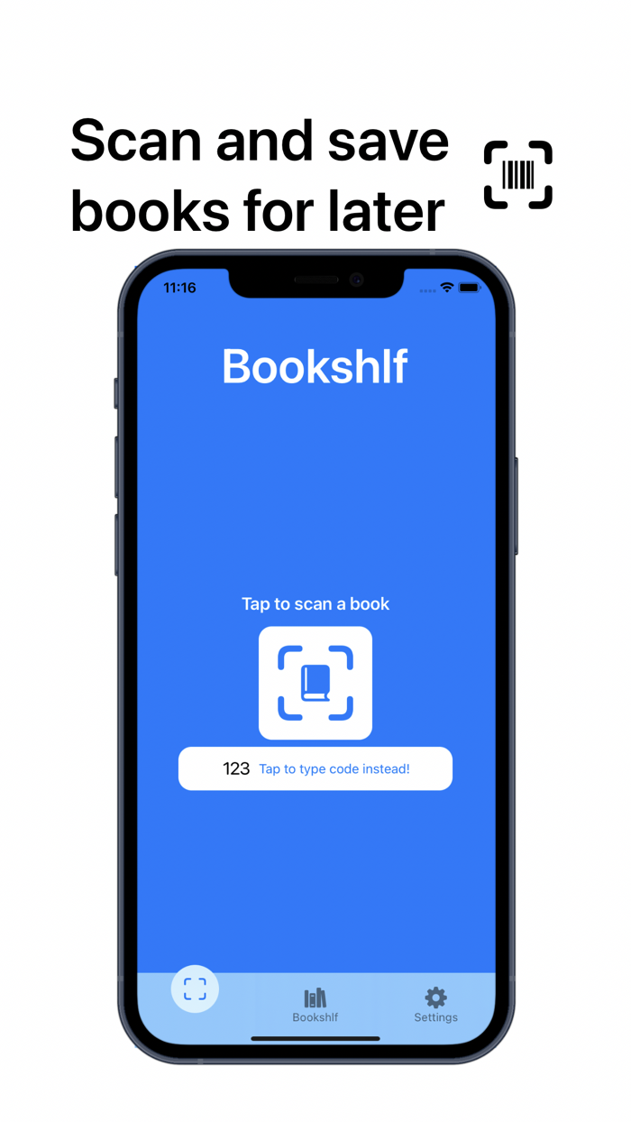 Bookshlf Scan to save books