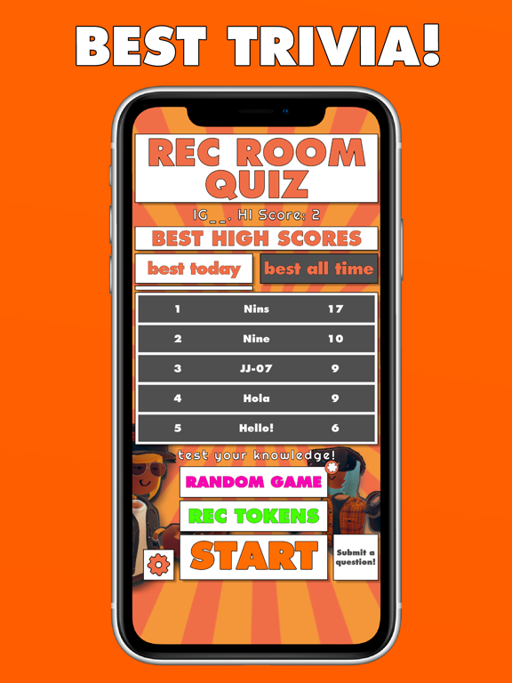 Quiz for Rec Room App Price Drops