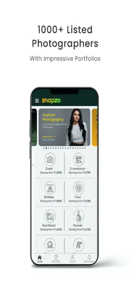 Game screenshot Snapzo - Book A Photographer apk