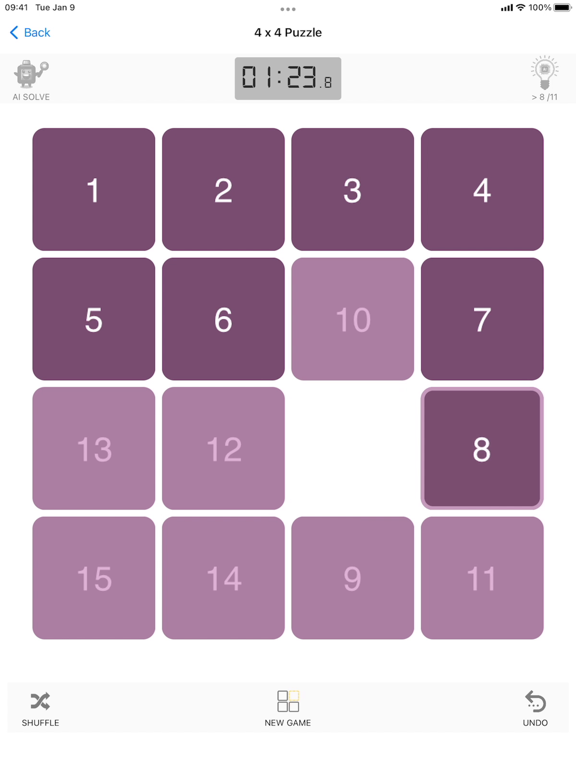 Sliding Puzzle AI Solver screenshot 4