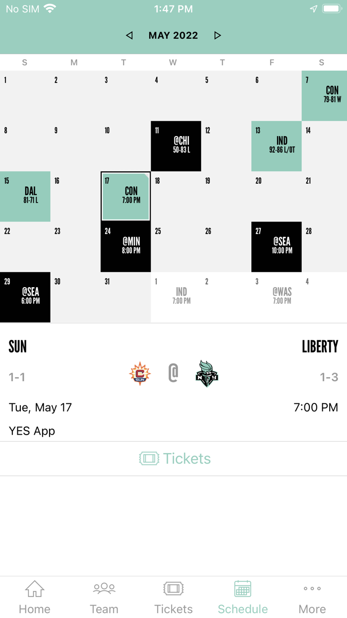 New York Liberty App