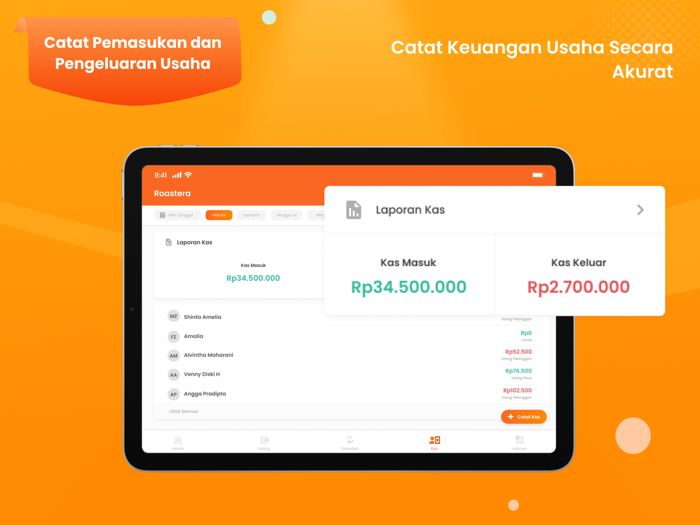 Senna Aplikasi Keuangan Usaha
