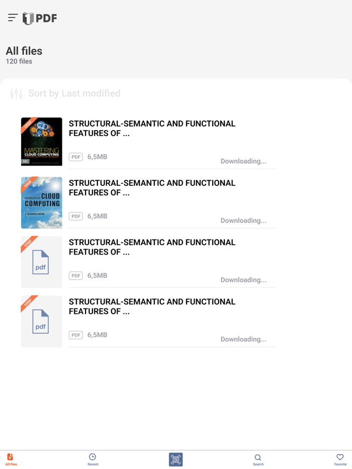 Document reader app 1PDF