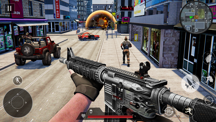 Army War Shooting Gun Games