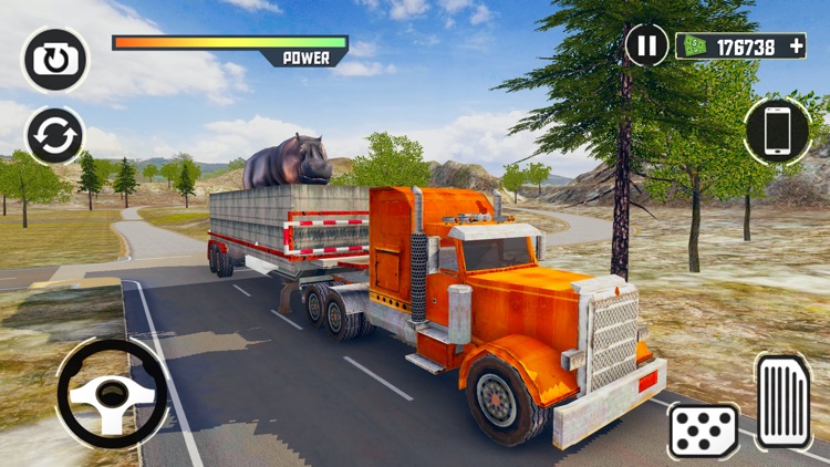 Animal Transport Truck Zoo 3D screenshot-4