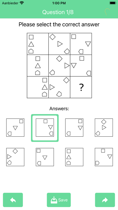 IQ Test: Advanced Matrices screenshot 2
