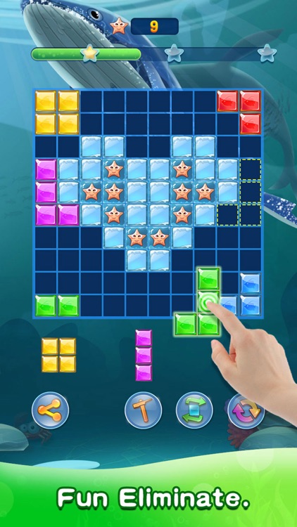 Block Puzzle & Fish Sort screenshot-3