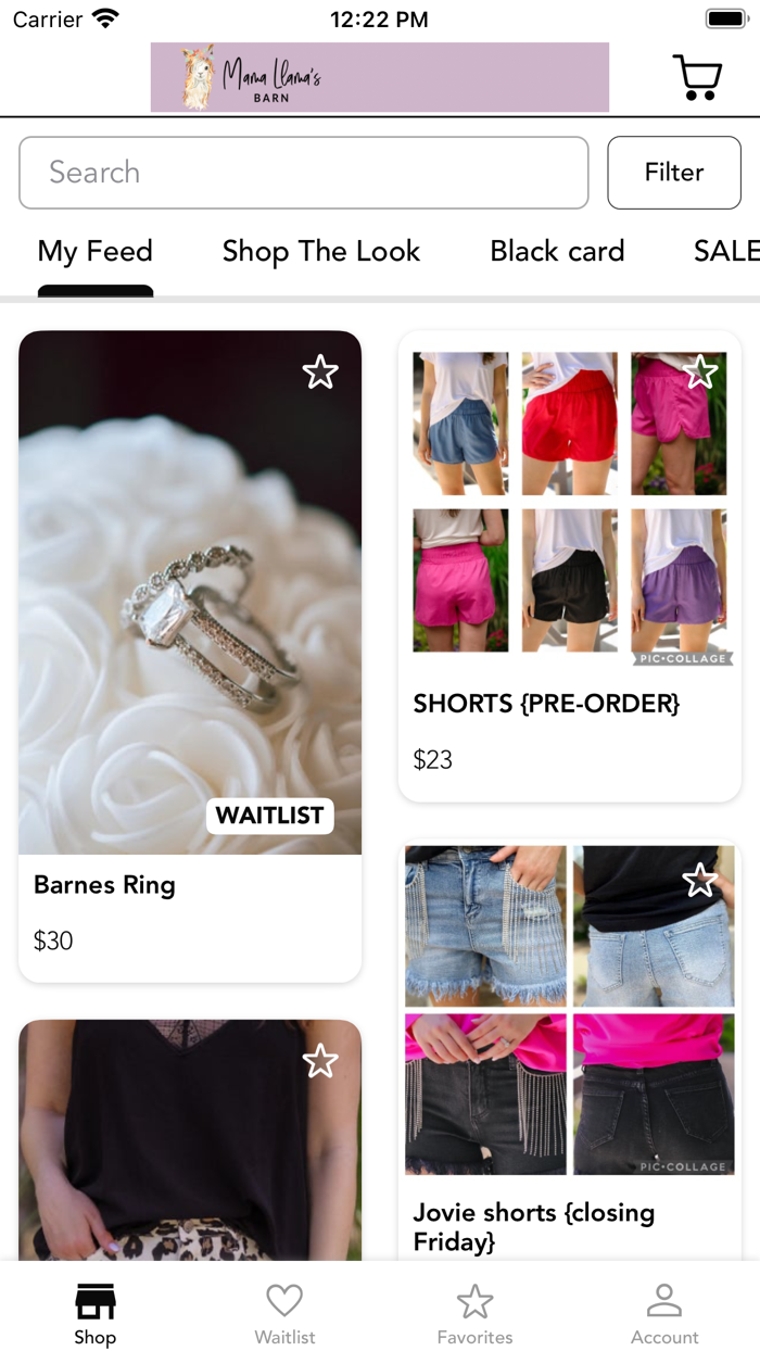 Mama Llamas Barn Shop Now