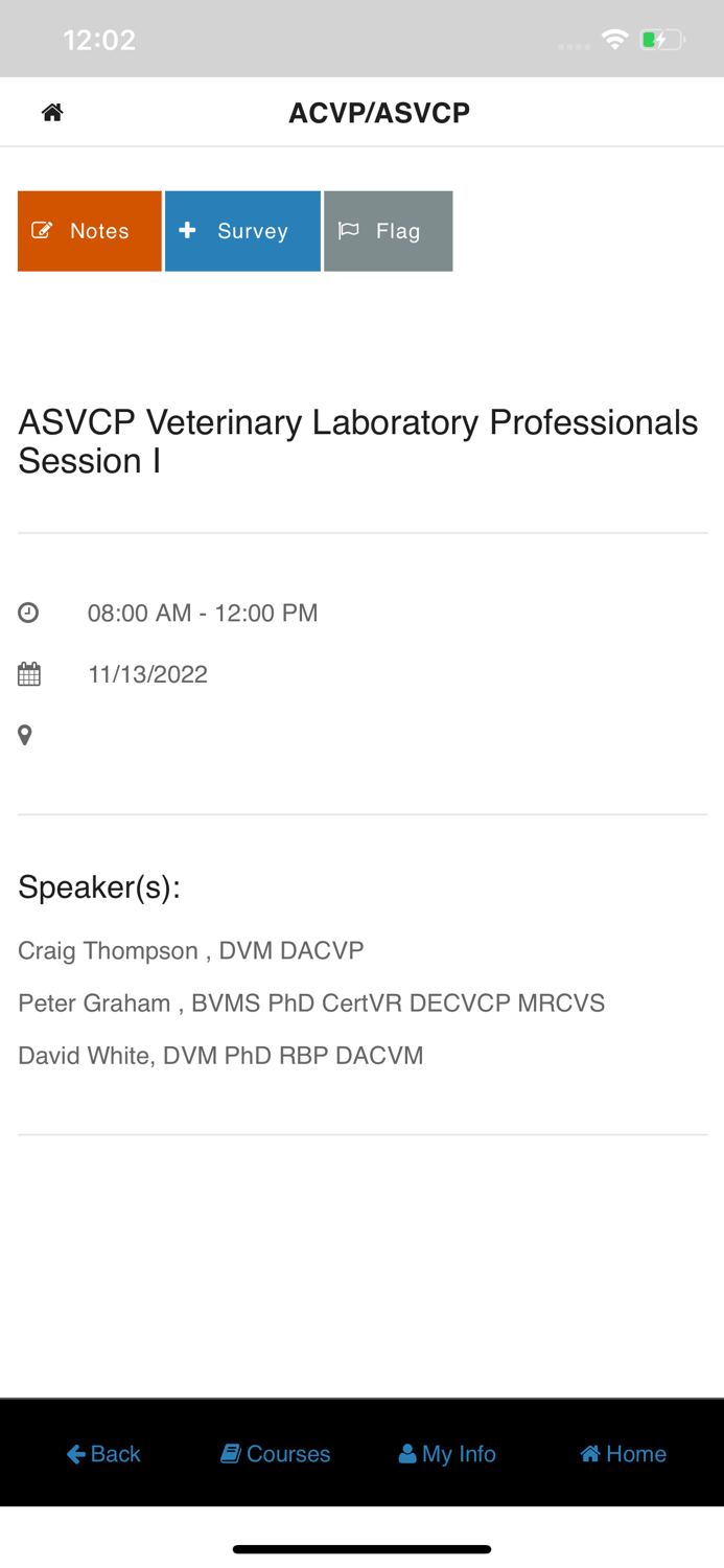 ACVP/ASVCP Annual Meeting