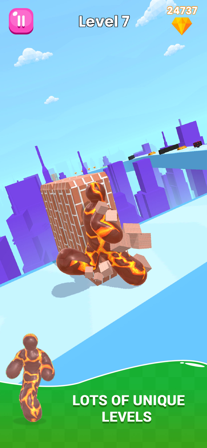 Jelly Runner Man - Bubble Hero