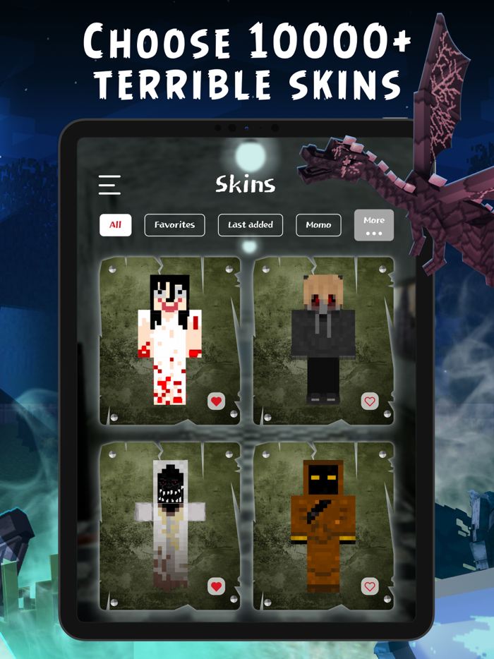 Momo Mods Skins for Minecraft