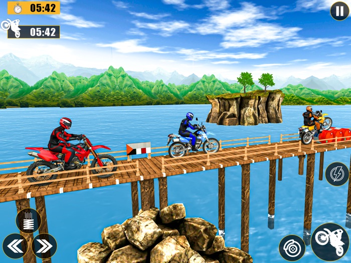 Dirt Bike Stunts Racing Game