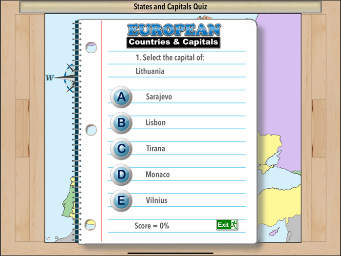 European Countries  Capitals