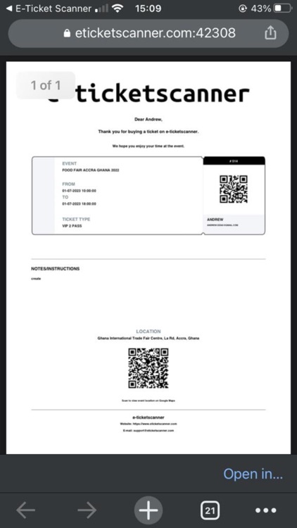 E-Ticket Scanner screenshot-5