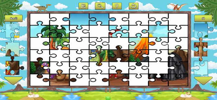 Dinosaurs Puzzle Games