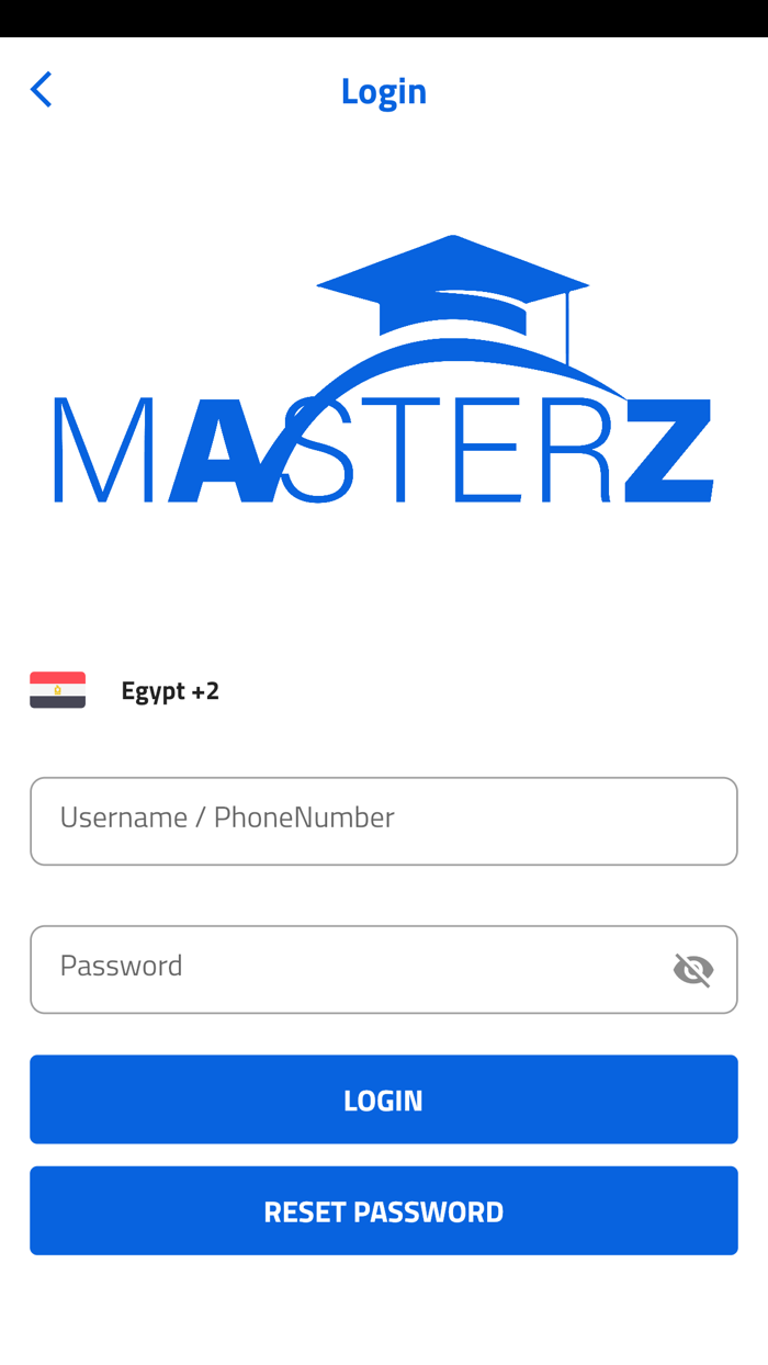 Masterz Mobile App