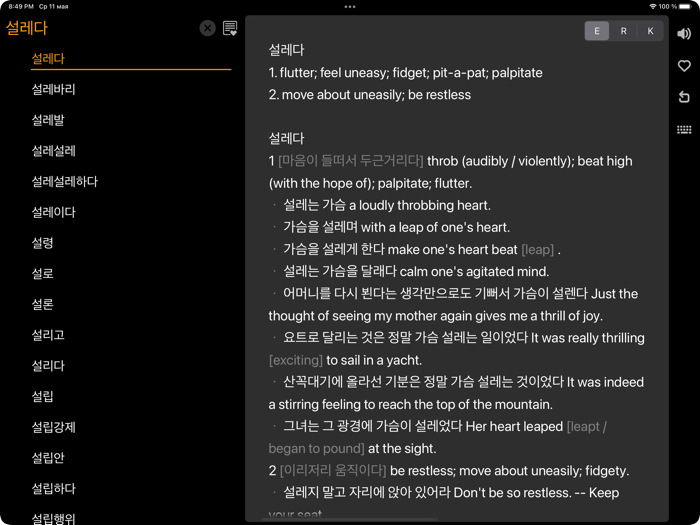 KoRuEn Dic Advanced Dictionary