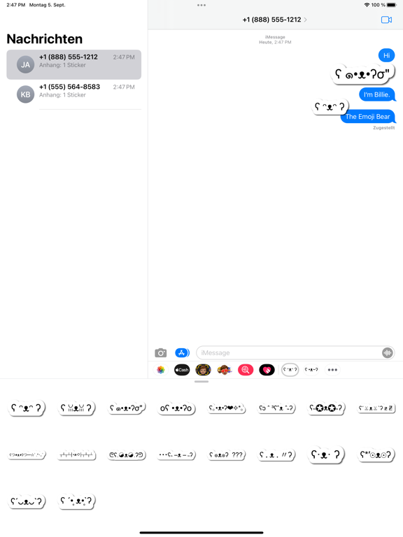 Screenshot #4 pour Billie Sticker Pack 2