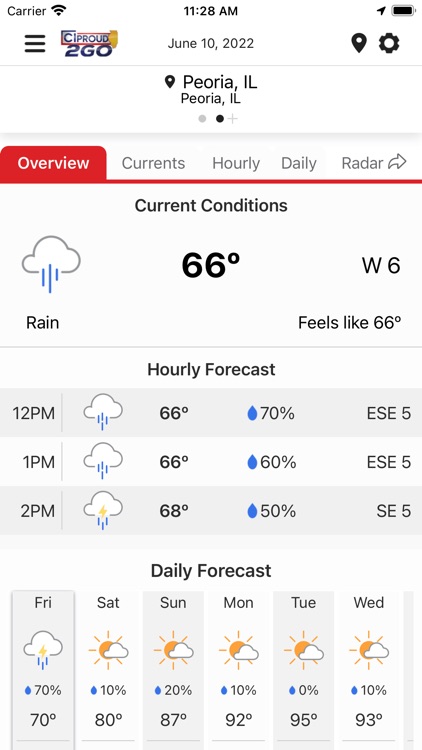CIProud2Go Weather screenshot-3