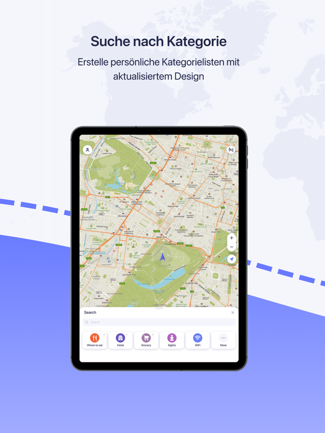 ‎MAPS.ME: Offline karten & Navi Screenshot