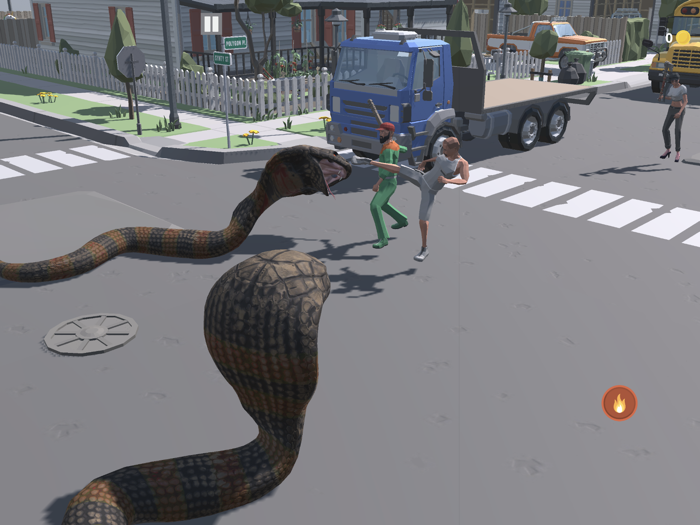 Snake Attack Sim Snake games