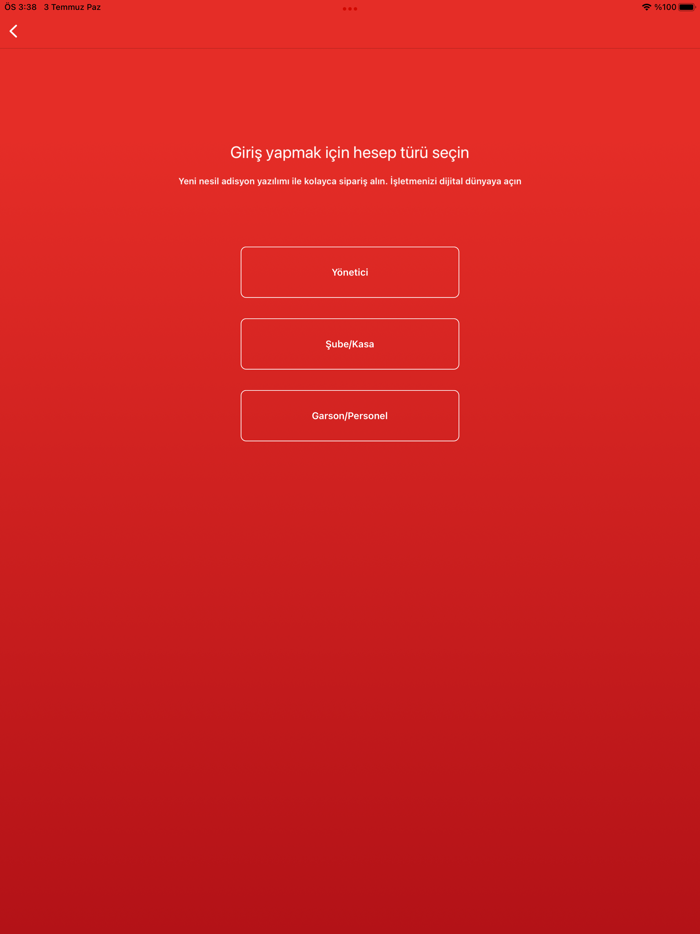 BON Adisyon Restoran Cafe POS