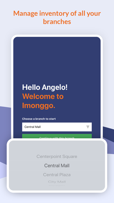 Imonggo Stockroom screenshot 2