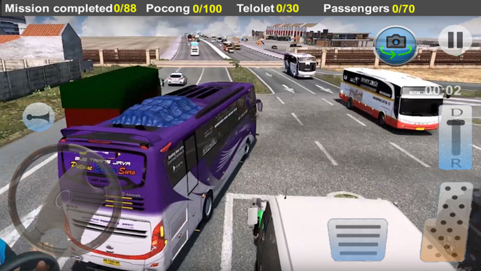 Traffic Highway Bus Simulator