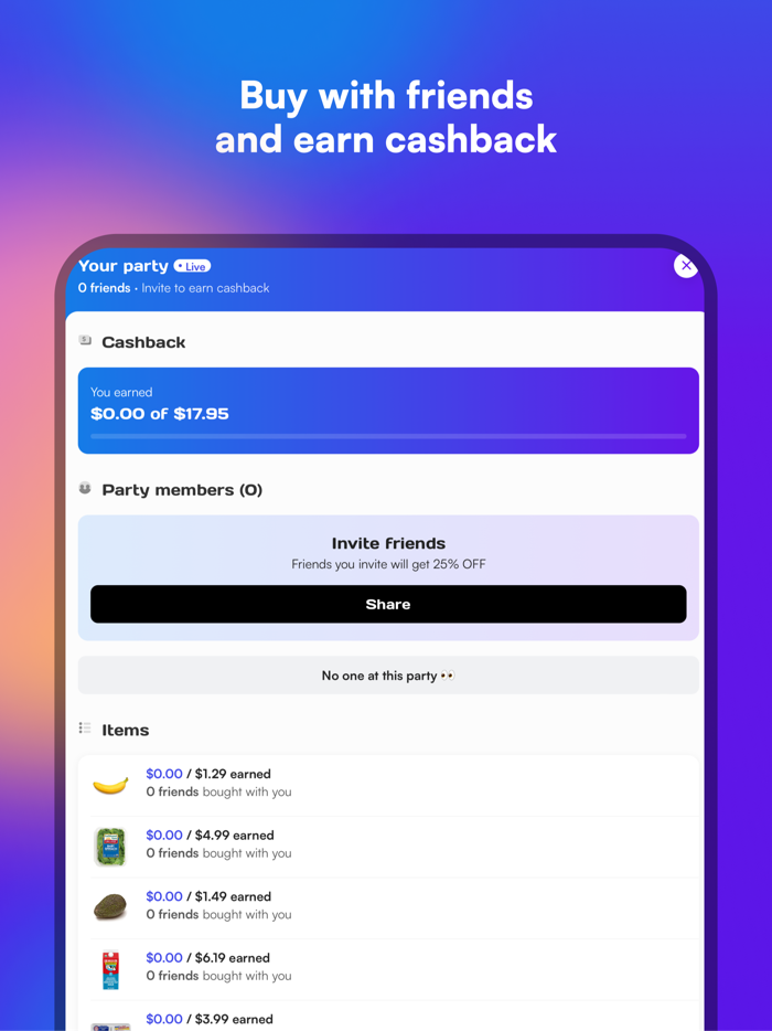 Cosmic Grocery Pickup