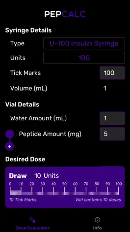 Game screenshot PepCalc - Peptide Calculator mod apk