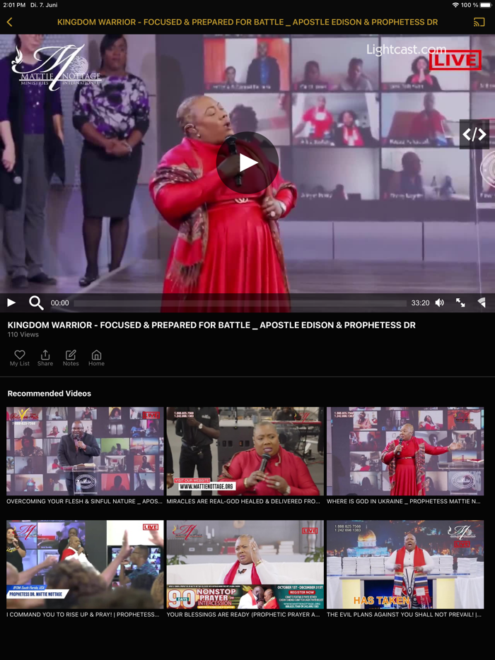 MATTIE NOTTAGE NETWORK