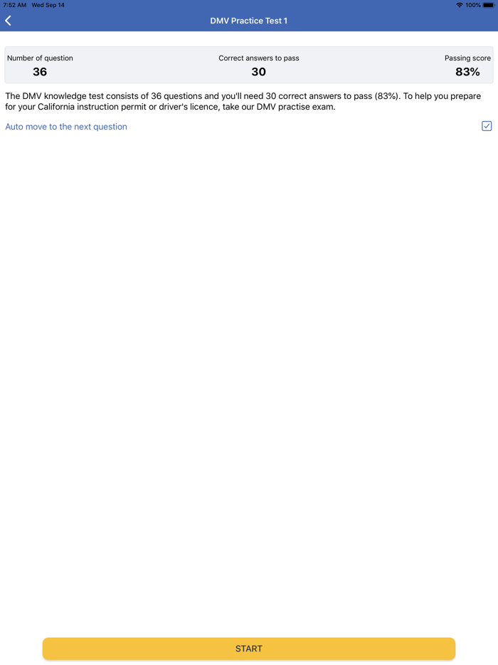 DMV Written Test 2022