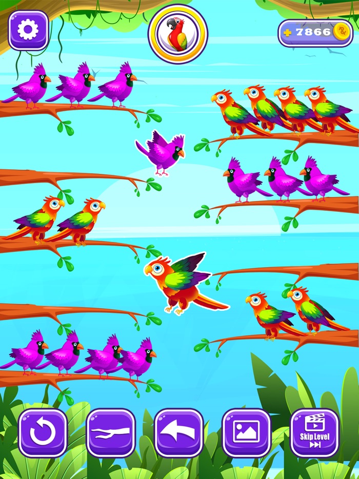 Color Bird Sort Puzzle Games