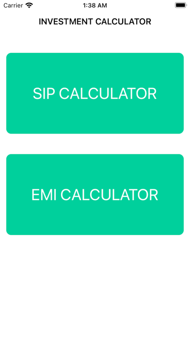 SIP and EMI Calculatorのおすすめ画像1