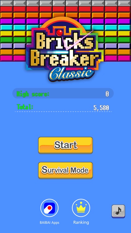 Bricks Breaker Classic :arcade screenshot-0