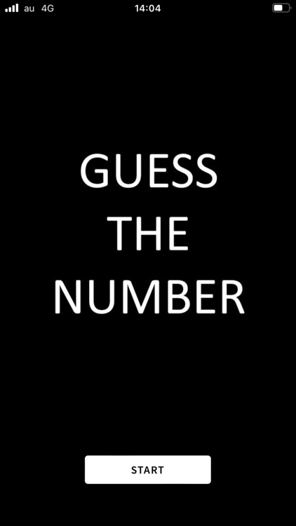 GUESS THE NUMBER