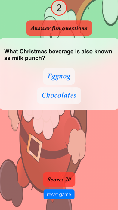 Christmas Fun Trivia Game Screenshot