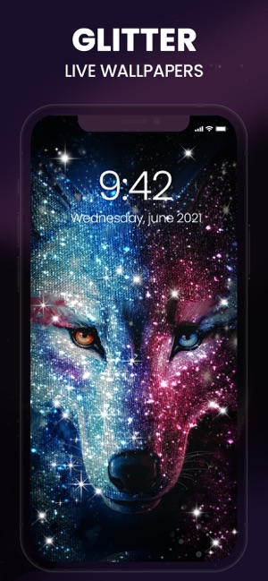 Glitter Wallpapers Lock Screen をapp Storeで