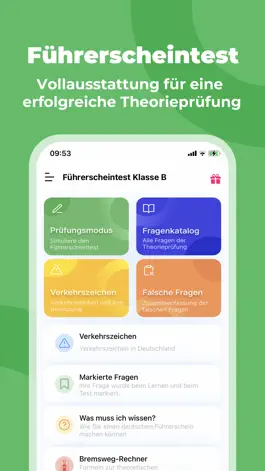 Game screenshot Führerscheintest simulieren mod apk