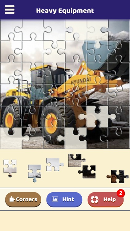 Heavy Equipment Puzzle screenshot-3