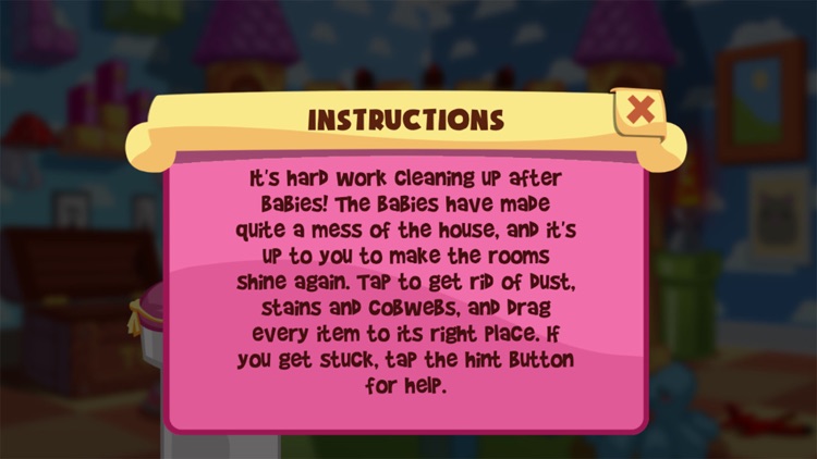 Baby House Cleaning Game screenshot-3