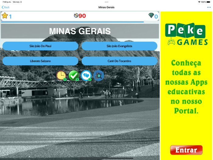 Quiz Estado de Minas Gerais