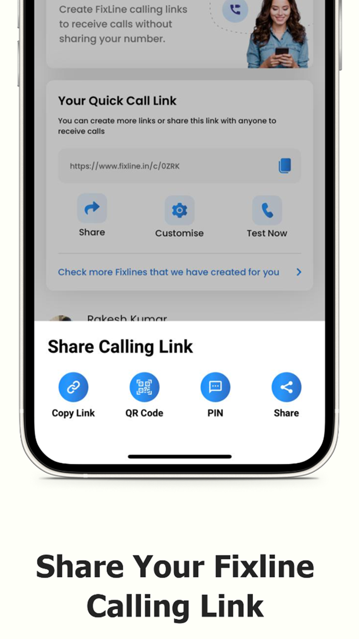 FixLine - Call without number
