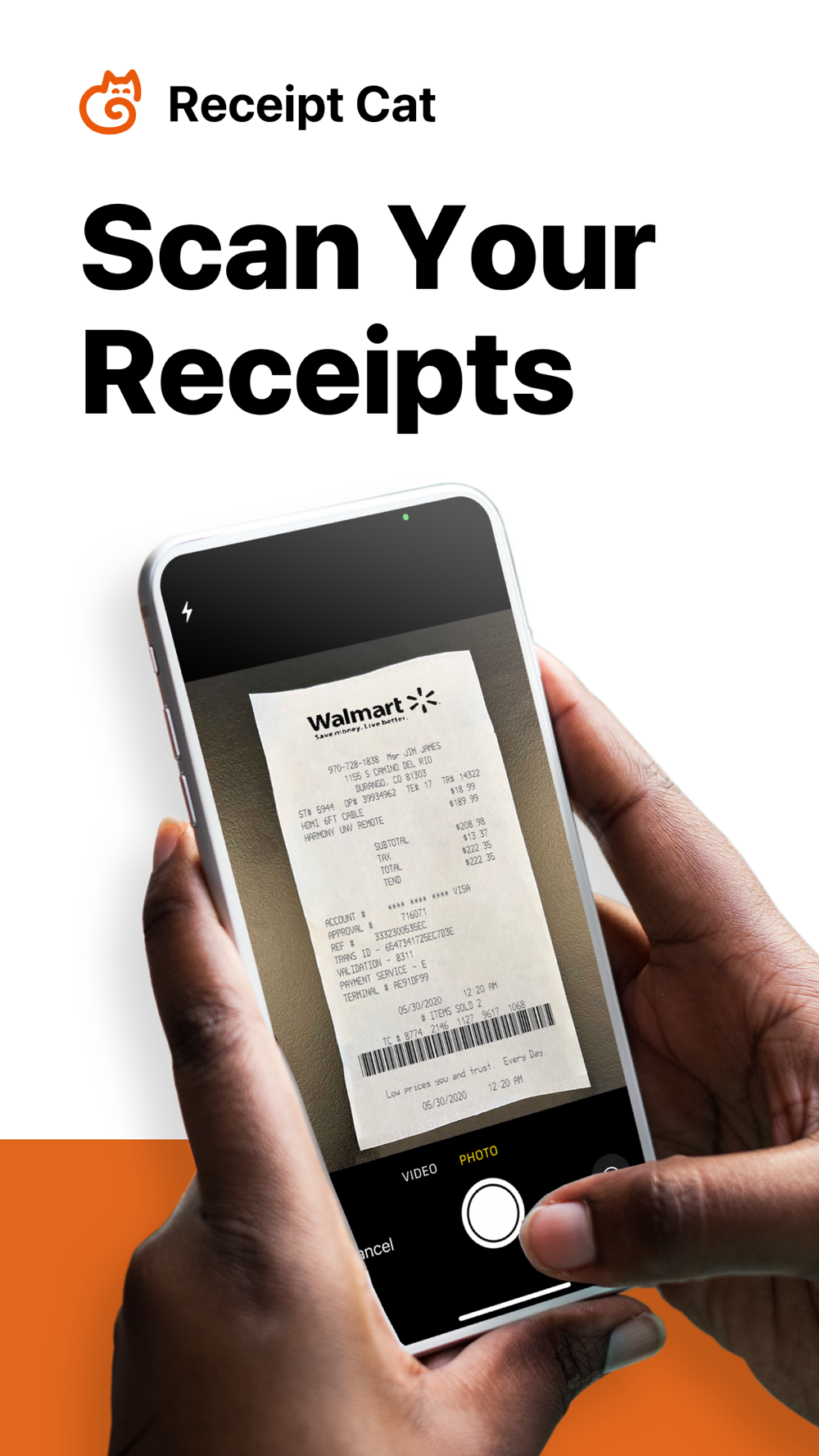 Receipt Cat Receipt Scanner Free Download App for iPhone