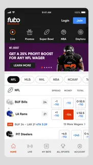 fubo sportsbook: new jersey iphone screenshot 1